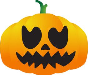 The jack o lantern pumpkin Boarder line for halloween content