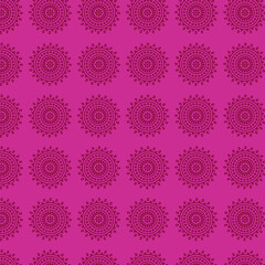 Digital png illustration of red pattern on pink background