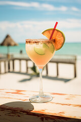 Frozen Cockatil By the Beach