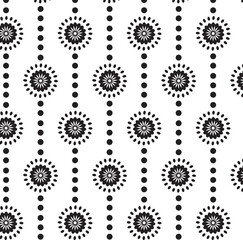 Digital png illustration of black pattern on transparent background
