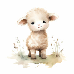 Sheep Watercolor