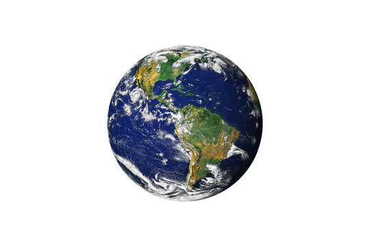 Digital png photo of earth globe on transparent background