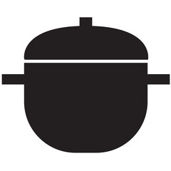 Digital png illustration of pot shape on transparent background