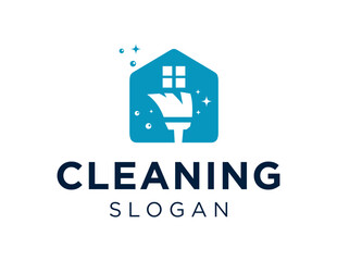Logo design about Cleaning on a white background. made using the CorelDraw application.