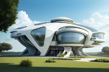 Ultra-modern home of tomorrow Futuristic Architecture House