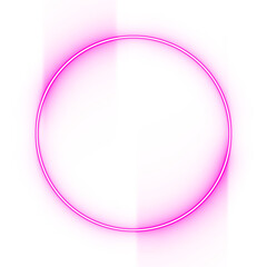 neon circle gradient light effect
