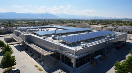 steel roof structure