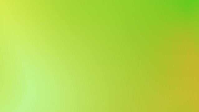 Gradient green color animation abstract
