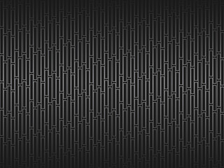 Gray line on black. Minimalist design. Cover design templates, business flyer layouts, wallpapers, etc.