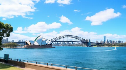 Stunning view of Sydney Harbour