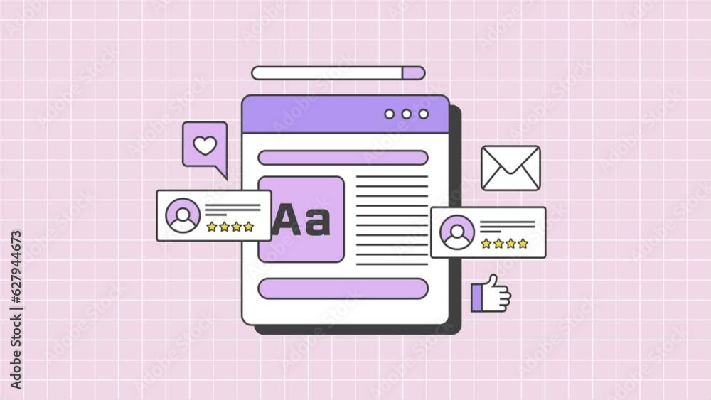 Poster creative copywriting and add content on blog or website, sharing new content with audience through s