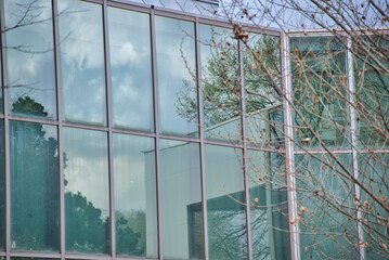 A view of Hokkaido University in Sapporo, Hokkaido, Japan.