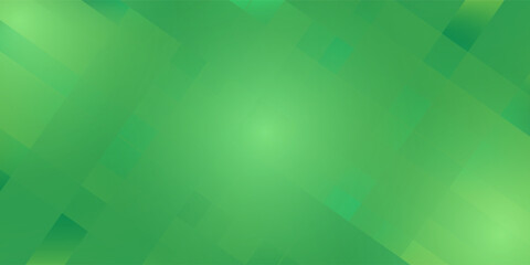 Green abstract background with geometric shapes gradient color for presentation design. Suit for business, corporate, institution, conference, party, festive, seminar, and talks