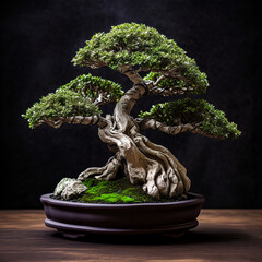 a japanese bonsai tree