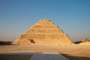 Pyramid of Djoser or Step Pyramid at Saqqara