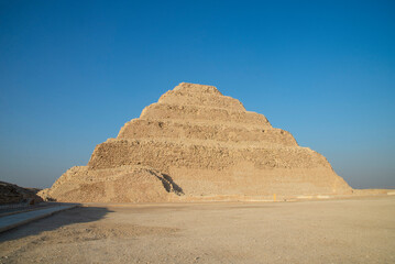 Pyramid of Djoser or Step Pyramid at Saqqara
