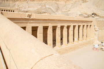 Hatshepsut's mortuary temple, near the Valley of the Kings