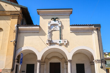 Corteolona Santo Stefano Protomartire church christian religion panorama landscape vision