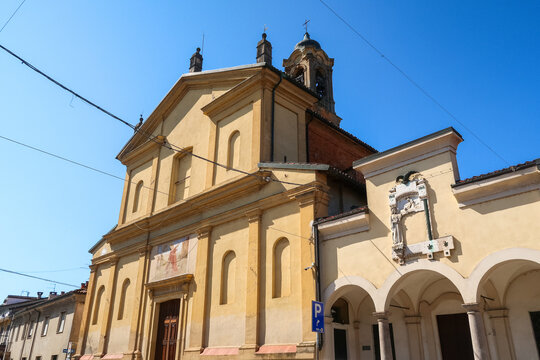 Corteolona Santo Stefano Protomartire church christian religion panorama landscape vision