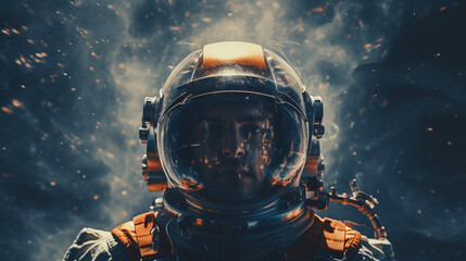 Starry Overture: Astronaut's View into the Abyss, Generative AI