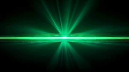 Green spectrum lights with black background. 8k resolution. Best for wide banner, poster, header website, social media, editing video, background presentation, promotion and more