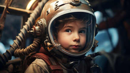 Astronauts in the Making: Toddlers Embrace Early Space Dreams, Generative AI