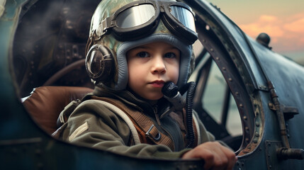 A Tribute to Bravery: Kids Honor WWII Pilots, Generative AI