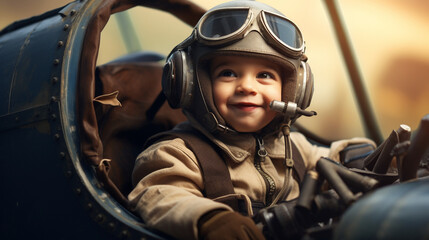 Heroes in Training: Kids Pay Tribute to Aviators, Generative AI