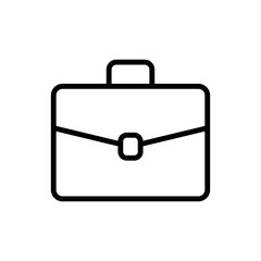 briefcase sign symbol vector glyph color icon