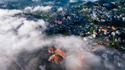 panorama of the city