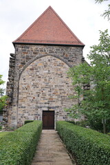Blick auf das ehemalige Kloster im Zentrum von Stadthagen in Niedersachsen