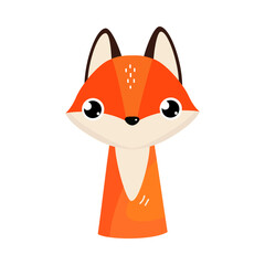 Obraz premium Fox Finger Toy and Puppet for Entertainment Play Vector Illustration