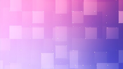 Abstract purple pink background with 3d polygonal shapes. Blur bright pastel gradient. Light violet elegant backdrop. Digital soft smooth modern dynamic wallpaper. Halftone squares dots, Generative AI