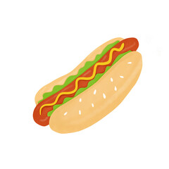 Sausage sandwich 
