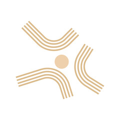 Arch Boho Geometric lines