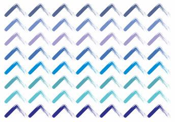 Geometric brush stroke pattern for various design purposes isolated on white background. 