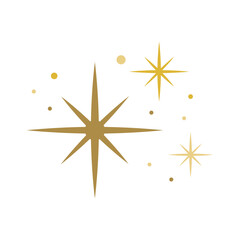 star sparkle firework- new year Christmas and birthday celebration - 627981444