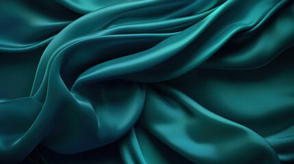 Obraz premium Elegant silk concept with copy space. Generative Ai