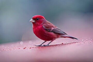 robin in winter