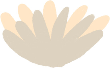 Obraz premium Hand drawn Abstract Flower Illustration