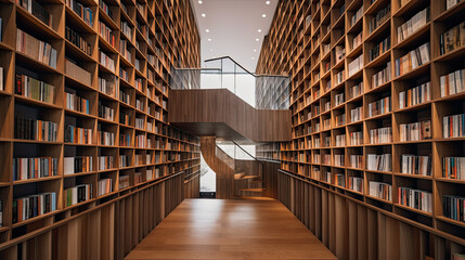 Obraz premium shelf with books