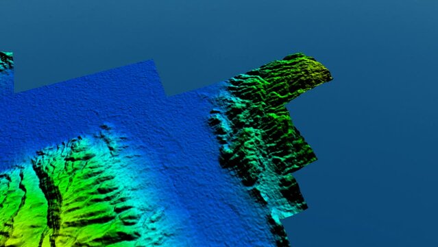 3D Model of terrain generated with drone using photogrammetry