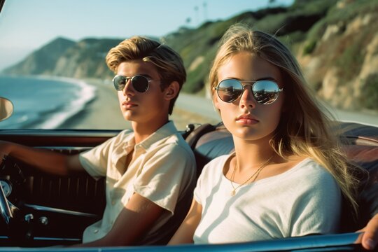 Summer Road Trip. Generative AI