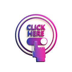 click here symbol