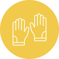 Obraz premium Gloves Icon