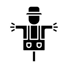 Fototapeta premium Scarecrow Icon