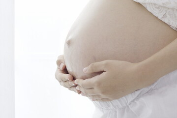 pregnancy, motherhood, people and expectation concept,pregnancy health
