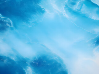 Beautiful abstract cyan and white marble background textures. Generative AI, AI Generated.