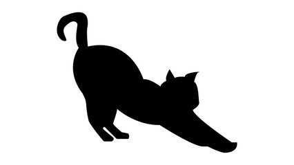 Stretching Cat