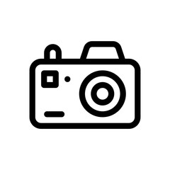 camera line icon